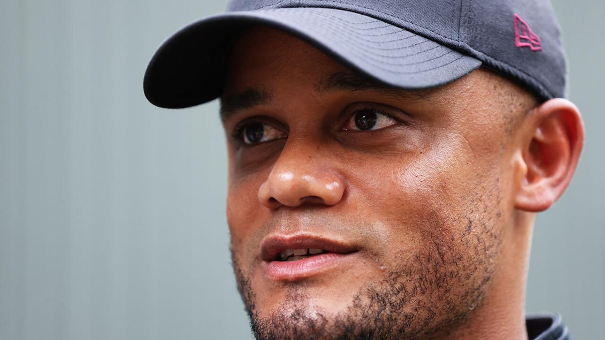 Burnley manager Vincent Kompany